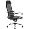 Кресло Метта Комплект 5 черный для руководителя, сетка/NewLeather фото 2