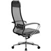 Кресло Метта Комплект 5 светло-серый для руководителя, сетка/NewLeather фото 5