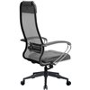 Кресло Метта Комплект 5 светло-серый для руководителя, сетка/NewLeather фото 11