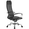 Кресло Метта Комплект 5.1 черный для руководителя, сетка/NewLeather фото 2
