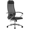 Кресло Метта Комплект 5.1 черный для руководителя, сетка/NewLeather фото 4