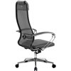 Кресло Метта Комплект 5.1 светло-серый для руководителя, сетка/NewLeather фото 5