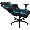 Кресло ThunderX3 TC3 Azure Blue для геймеров, экокожа, цвет черный/голубой фото 3