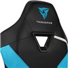 Кресло ThunderX3 TC3 Azure Blue для геймеров, экокожа, цвет черный/голубой фото 9