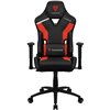 Кресло ThunderX3 TC3 Ember Red для геймеров, экокожа, цвет черный/красный фото 2