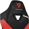 Кресло ThunderX3 TC3 Ember Red для геймеров, экокожа, цвет черный/красный фото 9
