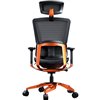 Кресло COUGAR Argo Black-Orange компьютерное игровое, сетка/экокожа, цвет черный/оранжевый фото 5
