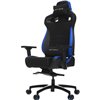 Кресло Vertagear P-Line PL4500 Black/Blue компьютерное игровое, ткань/экокожа, цвет черный/синий фото 1