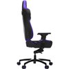 Кресло Vertagear P-Line PL4500 Black/Purple компьютерное игровое, ткань/экокожа, цвет черный/фиолетовый фото 4