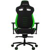 Кресло Vertagear P-Line PL4500 Black/Green компьютерное игровое, ткань/экокожа, цвет черный/зеленый фото 2