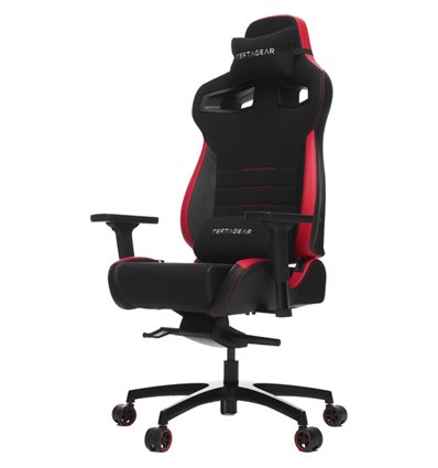 Кресло Vertagear P-Line PL4500 Black/Red компьютерное игровое, ткань/экокожа, цвет черный/красный