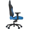 Кресло Vertagear P-Line PL6000 Black/Blue компьютерное игровое, экокожа, цвет черный/синий фото 5