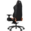 Кресло Vertagear P-Line PL6000 Black/Orange компьютерное игровое, экокожа, цвет черный/оранжевый фото 8