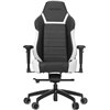 Кресло Vertagear P-Line PL6000 Black/White компьютерное игровое, экокожа, цвет черный/белый фото 3