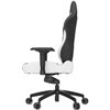 Кресло Vertagear P-Line PL6000 Black/White компьютерное игровое, экокожа, цвет черный/белый фото 7