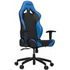 Кресло Vertagear S-Line SL2000 Black/Blue компьютерное игровое, экокожа, цвет черный/синий фото 4