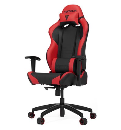 Кресло Vertagear S-Line SL2000 Black/Red компьютерное игровое, экокожа, цвет черный/красный