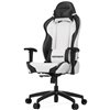 Кресло Vertagear S-Line SL2000 White/Black компьютерное игровое, экокожа, цвет белый/черный фото 1