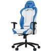 Кресло Vertagear S-Line SL2000 White/Blue компьютерное игровое, экокожа, цвет белый/синий фото 1