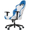 Кресло Vertagear S-Line SL2000 White/Blue компьютерное игровое, экокожа, цвет белый/синий фото 2