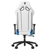 Кресло Vertagear S-Line SL2000 White/Blue компьютерное игровое, экокожа, цвет белый/синий фото 6