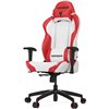 Кресло Vertagear S-Line SL2000 White/Red компьютерное игровое, экокожа, цвет белый/красный фото 1