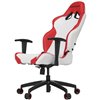 Кресло Vertagear S-Line SL2000 White/Red компьютерное игровое, экокожа, цвет белый/красный фото 2