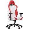 Кресло Vertagear S-Line SL2000 White/Red компьютерное игровое, экокожа, цвет белый/красный фото 4