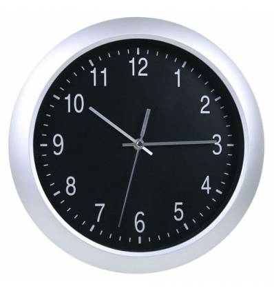 Часы Бюрократ WALLC-R02Р/SILVER  настенные аналоговые, цвет серый