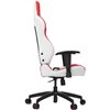 Кресло Vertagear S-Line SL2000 White/Red компьютерное игровое, экокожа, цвет белый/красный фото 5