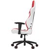 Кресло Vertagear S-Line SL2000 White/Red компьютерное игровое, экокожа, цвет белый/красный фото 7