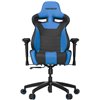 Кресло Vertagear S-Line SL4000 Black/Blue компьютерное игровое, экокожа, цвет черный/синий фото 3