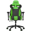 Кресло Vertagear S-Line SL4000 Black/Green компьютерное игровое, экокожа, цвет черный/зеленый фото 3