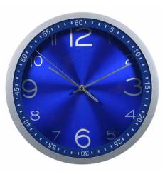 Часы Бюрократ WALLC-R05P/BLUE настенные  аналоговые, цвет синий