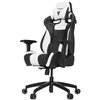 Кресло Vertagear S-Line SL4000 Black/White компьютерное игровое, экокожа, цвет черный/белый фото 1