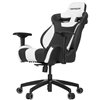 Кресло Vertagear S-Line SL4000 Black/White компьютерное игровое, экокожа, цвет черный/белый фото 2