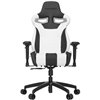 Кресло Vertagear S-Line SL4000 White/Black компьютерное игровое, экокожа, цвет белый/черный фото 3