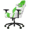 Кресло Vertagear S-Line SL4000 White/Green компьютерное игровое, экокожа, цвет белый/зеленый фото 2