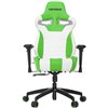 Кресло Vertagear S-Line SL4000 White/Green компьютерное игровое, экокожа, цвет белый/зеленый фото 3