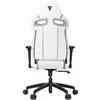 Кресло Vertagear S-Line SL4000 White/Green компьютерное игровое, экокожа, цвет белый/зеленый фото 6