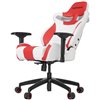 Кресло Vertagear S-Line SL4000 White/Red компьютерное игровое, экокожа, цвет белый/красный фото 2