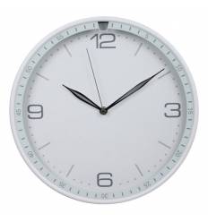 Часы Бюрократ WALLC-R06P/WHITE настенные  аналоговые, цвет серый