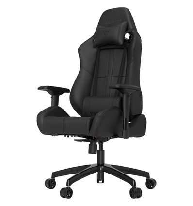 Кресло Vertagear S-Line SL5000 Black/Carbon компьютерное игровое, экокожа, цвет черный