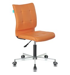 Кресло для руководителя Бюрократ CH-330M/OR-20, экокожа, цвет оранжевый фото 1