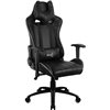 Кресло AeroCool AC120 AIR RGB-B, геймерское, с RGB подсветкой, экокожа, цвет черный фото 4