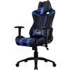 Кресло AeroCool AC120C AIR-BB, геймерское, экокожа, цвет черный/синий фото 1
