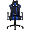 Кресло AeroCool AC120C AIR-BB, геймерское, экокожа, цвет черный/синий фото 3