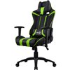 Кресло AeroCool AC120C AIR-BG, геймерское, экокожа, цвет черный/зеленый фото 1