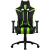 Кресло AeroCool AC120C AIR-BG, геймерское, экокожа, цвет черный/зеленый фото 3