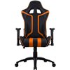 Кресло AeroCool AC120C AIR-BO, геймерское, экокожа, цвет черный/оранжевый фото 2